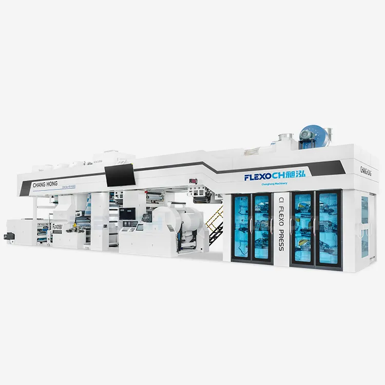 دستگاه چاپ فلکسو بدون چرخ دنده کاغذ